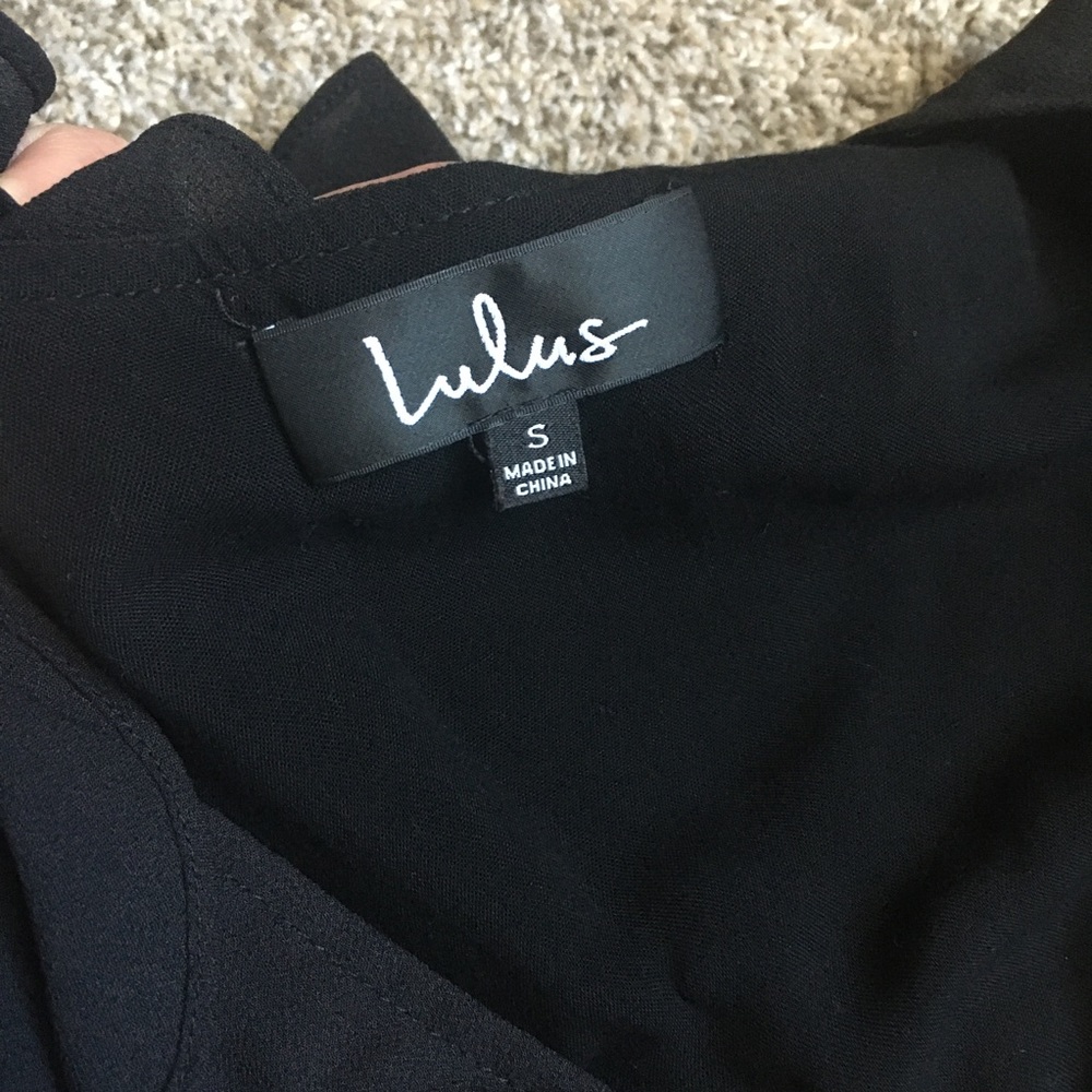 ❗️Sale❗️ Lulus Ruffled Mini Dress - Picture 3 of 4